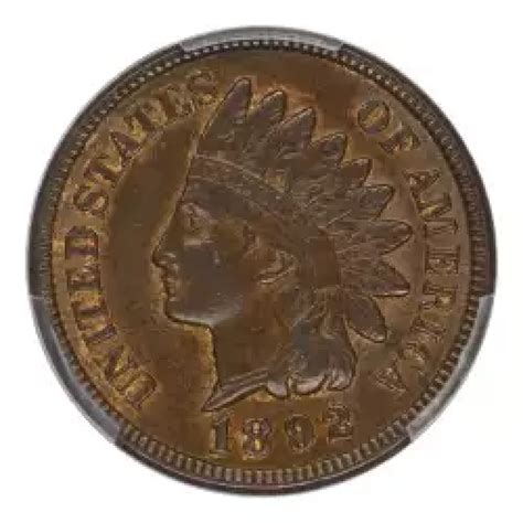 1892 Indian Head Cent PCGS AU-58 BN CAC - Olevian Numismatic Rarities