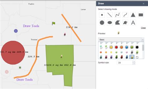 Image result for ArcGIS JavaScript API Draw Widget