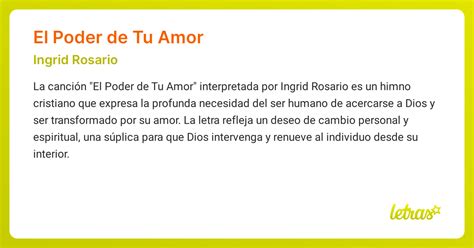 Image result for En Tu Poder Letras