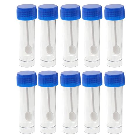 TOPPERFUN 10Pcs Laboratory Feces Container Sample Cup, 25-30ml India | Ubuy