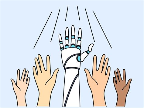 human rights for robots we're getting carried away Vector Art Vector Art