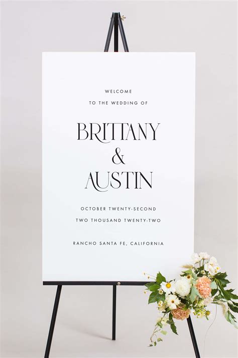 Reception Signs Wedding Five Signs You Need For Your Wedding Day