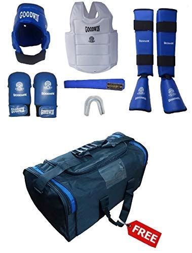 Buy Kai Approved Goodwin Karate Safety Kit - Pack of - Head Guard ...