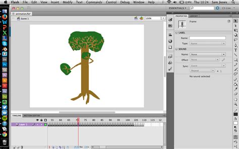 Photoshop CS5 Animation Tutorial 的图像结果