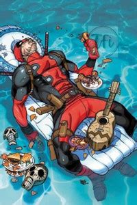 Superhero Deadpool Posters, Unframed, With Double Sided Tape Paper ...