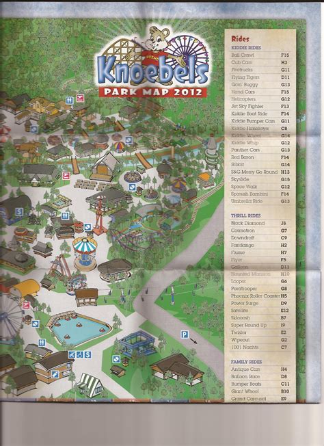 Printable Knoebels Map
