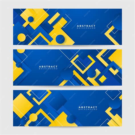 Premium Vector | Blue and yellow orange background with stripes vector ...