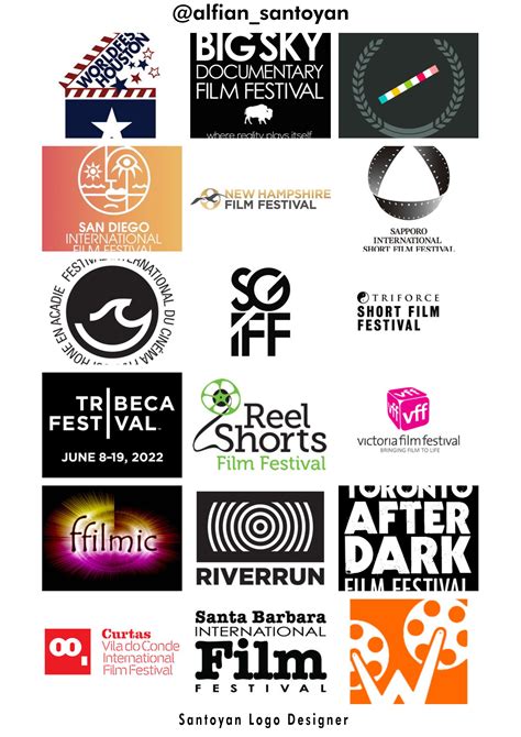 Cinema, Films logo design concept and inspiration. Movies festival logo design ideas