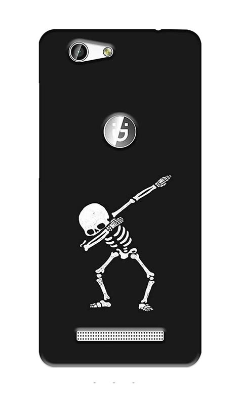 PICWIK® J426 Dab Skeleton Printed Hard Polycarbonate Plastic Back Cover ...