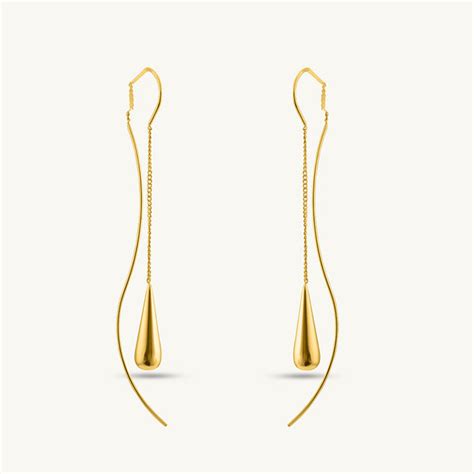 Buy Danglers Earrings | Gold Dangler Earrings – PALMONAS