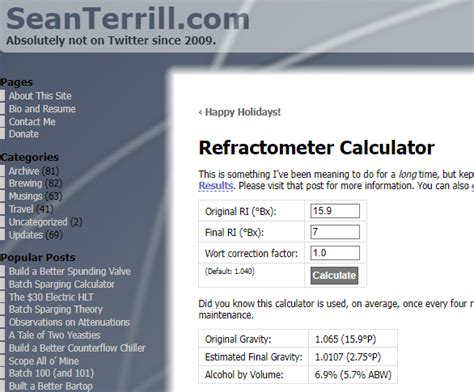 Image result for Getting ABV Using a Refractometer