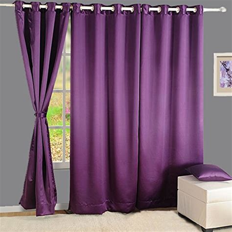 Buy DIVYA FASHION Elegant Blackout 1 piece Multi Eyelet Window curtain ...