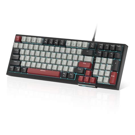 Buy MageGee Mechanical Gaming Keyboard,98-key Design Keyboard with Ice ...