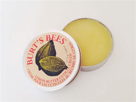 Burt's Bees: Lemon Cuticle Cream Review | Curiously Conscious