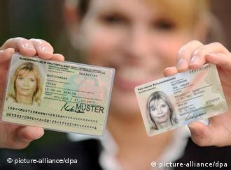 德国新身份证样本German identity card - 办证【见证付款】QQ:1816226999