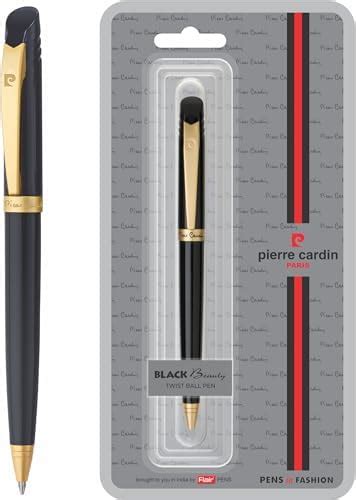 Pierre Cardin Black Beauty Premium Metal Ball Pen | Luxurious Acrylic ...