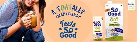 So Good Plant Based Oat Beverage Unsweetened 200ml | Lactose Free | No ...