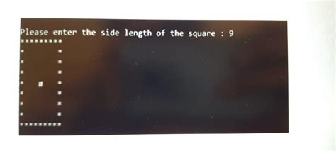 Image result for Python Program to Print Hollow Square Pattern