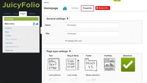 Change the type of your homepage - Tutorials - Your Name is Your Brand ...
