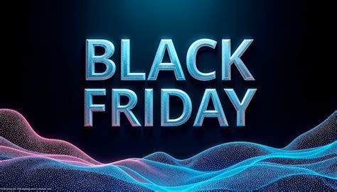 Black friday sales sign neon light | AI-generated image