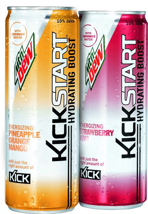 Mtn Dew® Kickstart™ Launches Two New Flavors With Coconut Water And ...