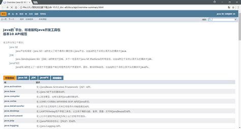 API Java Docs 的图像结果
