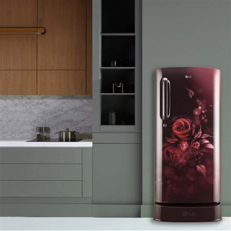 LG 185 L Direct Cool Single Door 5 Star Refrigerator with Base Drawer ...