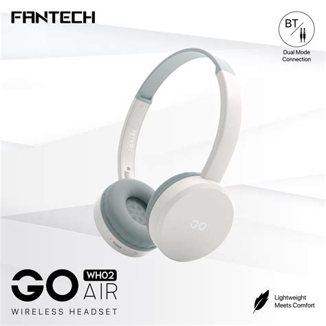 Bluetooth slusalice Fantech GO Air WH02 sive - Mob-Shop