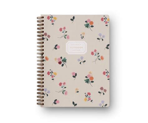 Libreta Ditsy Dahlia Espiral - Rifle Paper Co – Pepa Paper