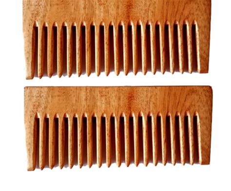 Buy Natural Neem Wood Comb for Hair Growth, Loss Control – BLOZZOM