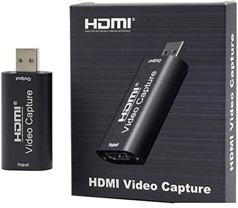 Buy UBRU Audio Video Capture Card, HDMI Video Capture HDMI to USB, Game ...