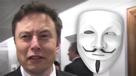 Elon Musk Targeted in Anonymous Hacker Group's Latest Video