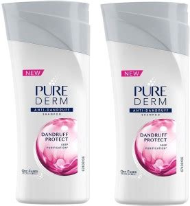 PURE DERM ANTI DANDRUFF SHAMPOO 2X180ML - Price in India, Buy PURE DERM ...
