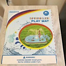 Buy Splash Pad Sprinkler for Kids Sprinkle & Splash 3 in 1 Inflatable ...