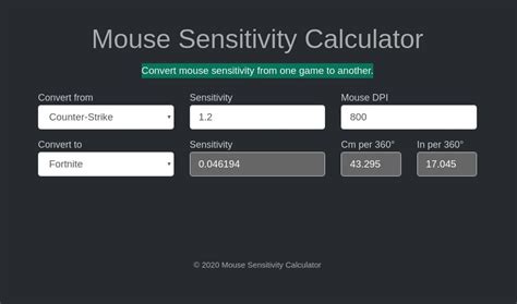 Image result for Mouse Sensitivity Test