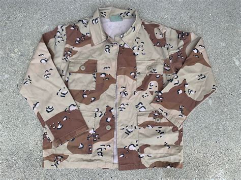 Chocolate Chip Camo Camoflage Camoflauge Vintage Leger Jas - Etsy Nederland