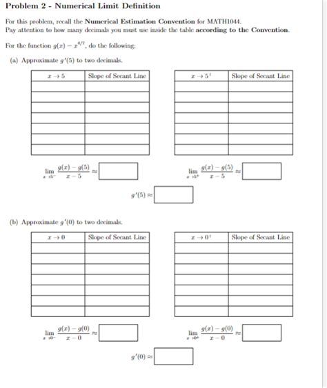 Image result for Numerical Limit Methods