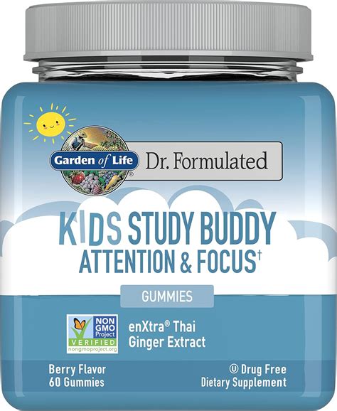 Buy Garden of Life Attention & Focus Kids Gummies Study Support ...