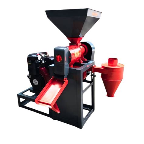 N70 Rice Mill With 10 Hp 192F KAMA Diesel Engine With Electric Start ...