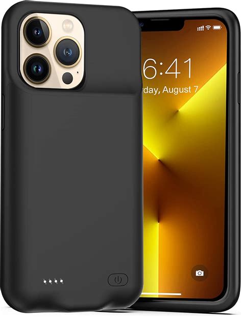 Buy Battery Case for iPhone 13 Pro Max, 8500mAh Rechargeable Portable ...