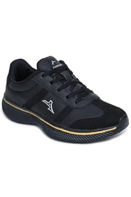 Buy ABROS Mens ASGO2073 FRONX-23 Sports Shoes Black/Silver 7 UK at ...