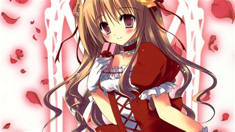 Anime Girl Red Dress at Sarah Gooding blog