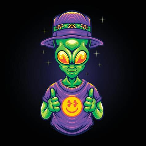 Alien Emote Vector 的图像结果