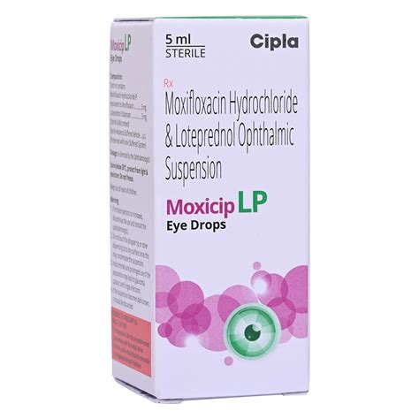Moxicip LP Eye Drops 5 ml | Uses, Side Effects, Price | Apollo Pharmacy