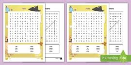 👉 French: Animals Word Search