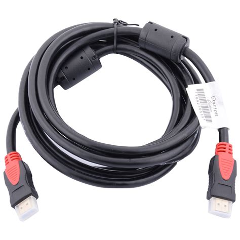 DYETON RED HDMI CABLE 3 MTRS ECO Dyeton High Speed HDMI Cable (Black ...
