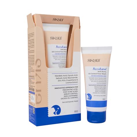 ACCUTANE Anti-Acne Oil Control Face Wash for Rejuvenating Skin – SKYA