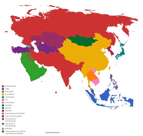 Asia Language Map 的图像结果