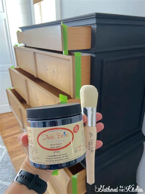 Black Paint for Wood Furniture