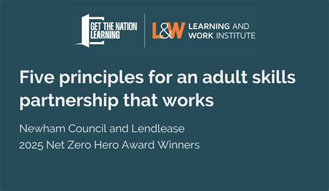 Five principles for an adult skills partnership that works - Get the ...